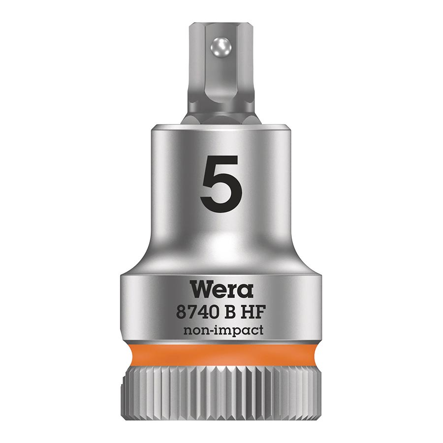 Wera, 8740B HF Zyklop, 3/8'' Drive, Hex 3.0 x 35mm with HF