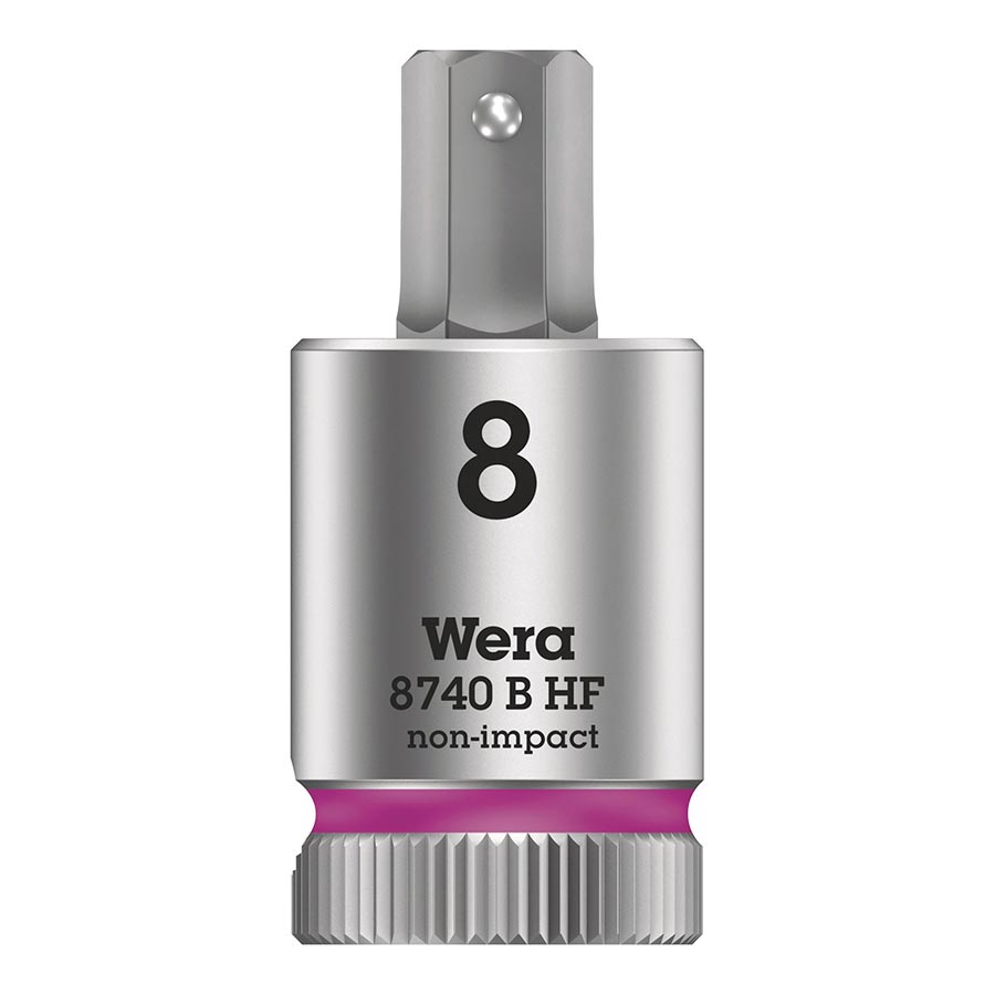 Wera, 8740B HF Zyklop, 3/8'' Drive, Hex 3.0 x 35mm with HF