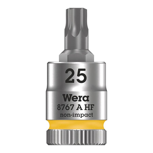 Wera, 8767A HF TORX Zyklop, 1/4'' Drive, Torx 25 x 28mm with HF