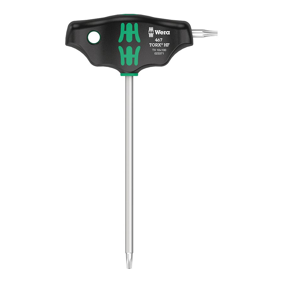 Wera, 467 T-handle Torx, Torx Wrench, Torx 6 x100mm With HF