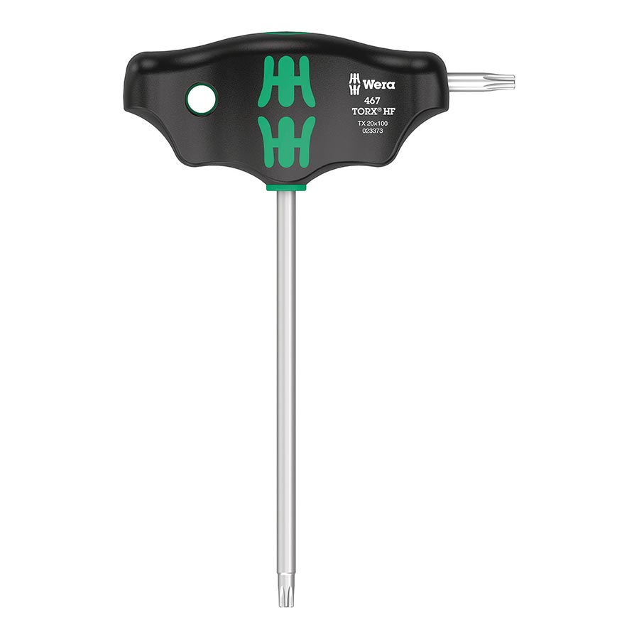 Wera, 467 T-handle Torx, Torx Wrench, Torx 6 x100mm With HF