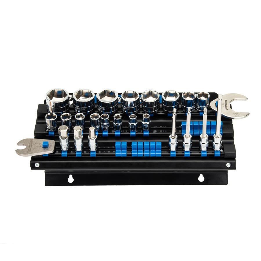 Park Tool, JH-3, Wall Mounted Socket, Bit and Torque Tool Organizer