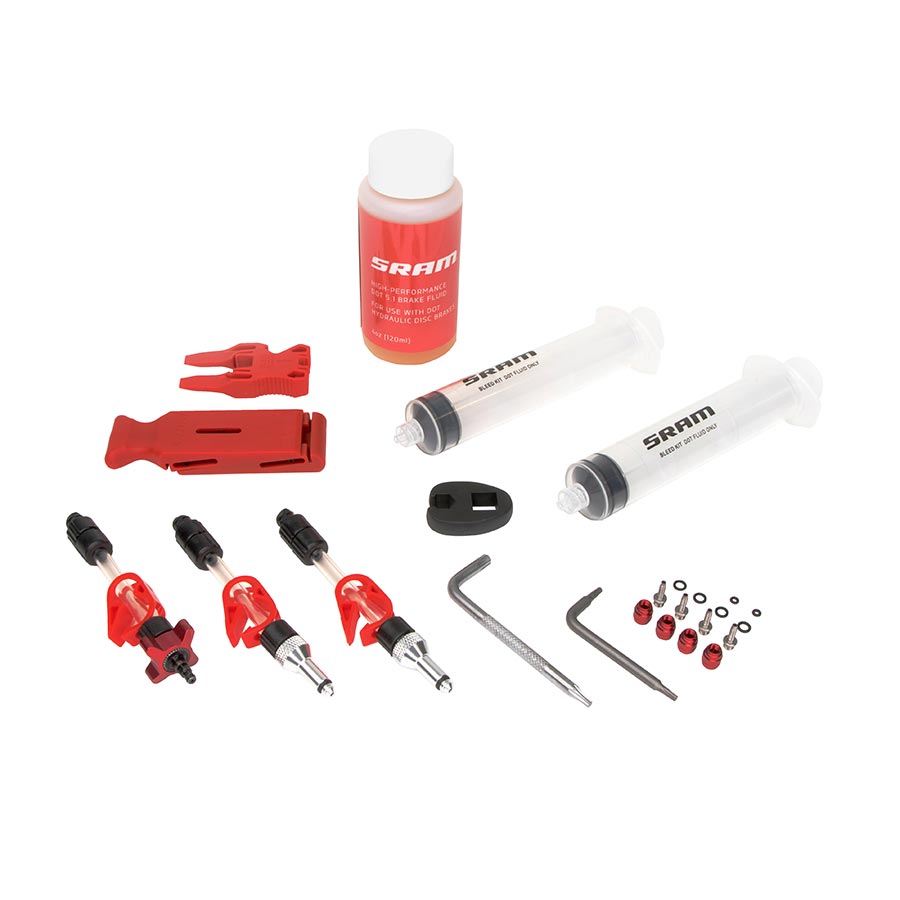 SRAM, Standard DOT Bleed Kit v2, with fluid, Kit