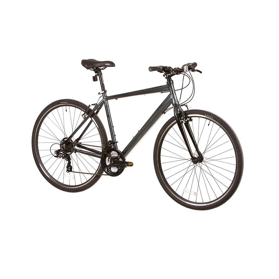 EVO, Grand Rapid 3, Commuter Bicycle, 700C, Twilight Grey, 22''