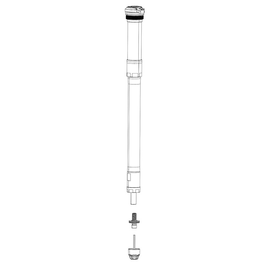 RockShox, Damper for Pike DJ 100 Crown B1, 11.4018.009.080