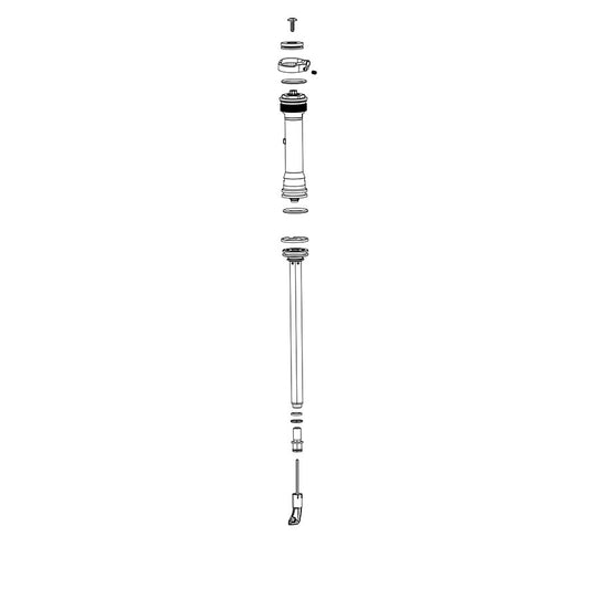 RockShox, Damper for 32 Steel Remote, 11.4018.104.001