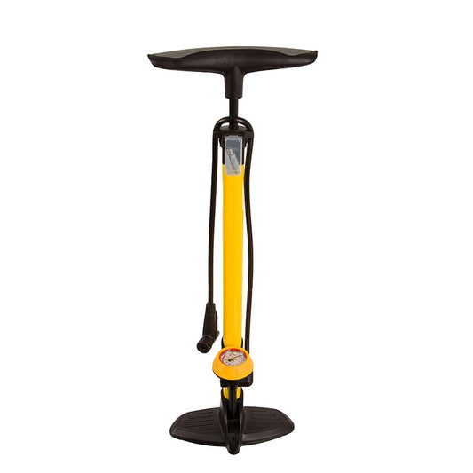 AirPress Sport, Floor Pump, SmartHead, 160psi, Yellow