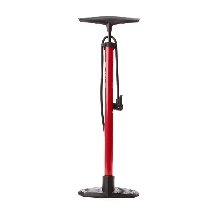 AirPress, Floor Pump, Double head, 120psi, Red